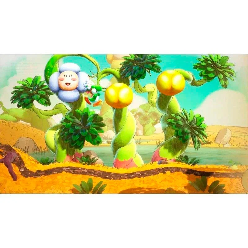NINTENDO SWITCH 2 Yoshi y el Libro Misterioso escena 2