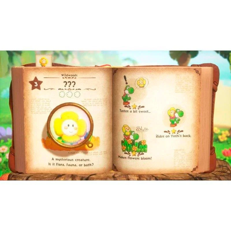 NINTENDO SWITCH 2 Yoshi y el Libro Misterioso escena 5