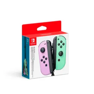 caja Set de Mando Nintendo JOY CON - Morado · Verde
