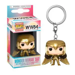 Llavero POP DC Wonder Woman de Oro