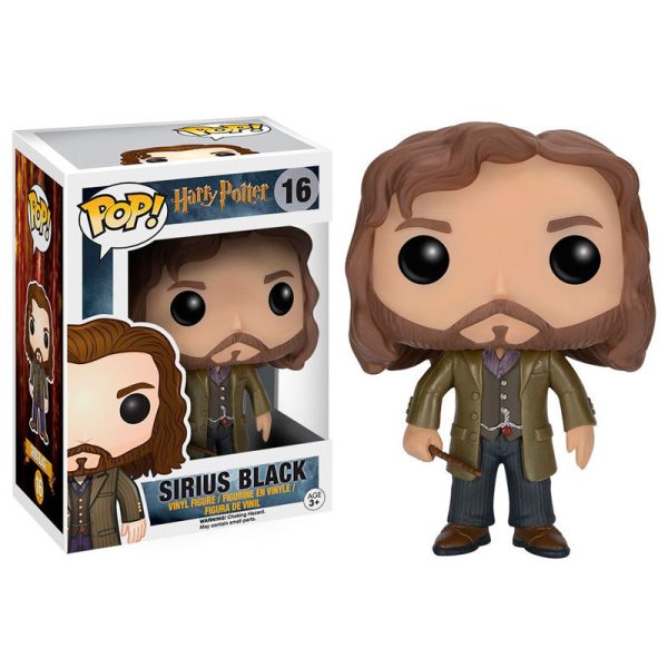 funko sirius black con varita