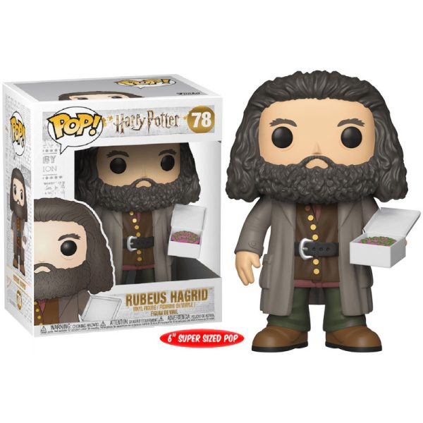 funko pop hagrid con pastel