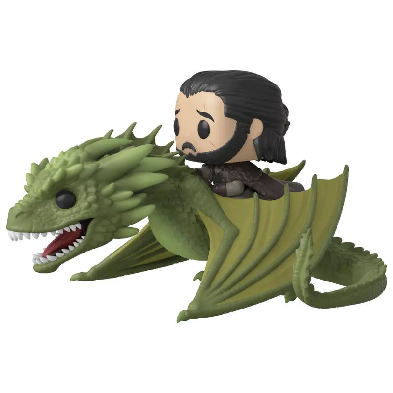 funko pop jon snow con rhaegal