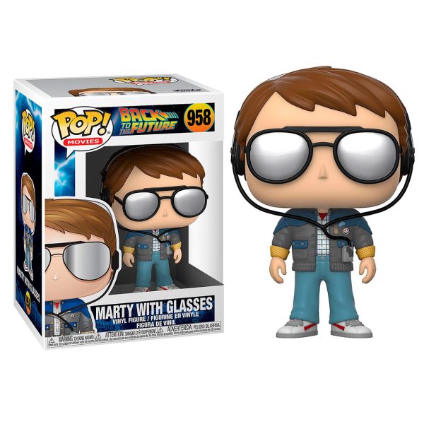 funko pop marty con gafas