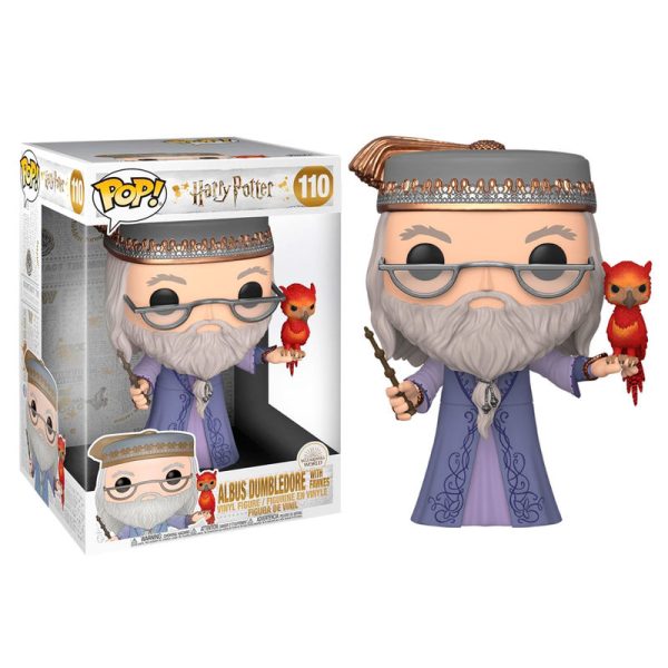 funko pop dumbledore con fawkes