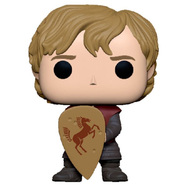 funkko tyrion con escudo entrenando