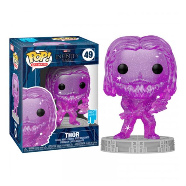 funko morado de thor art series