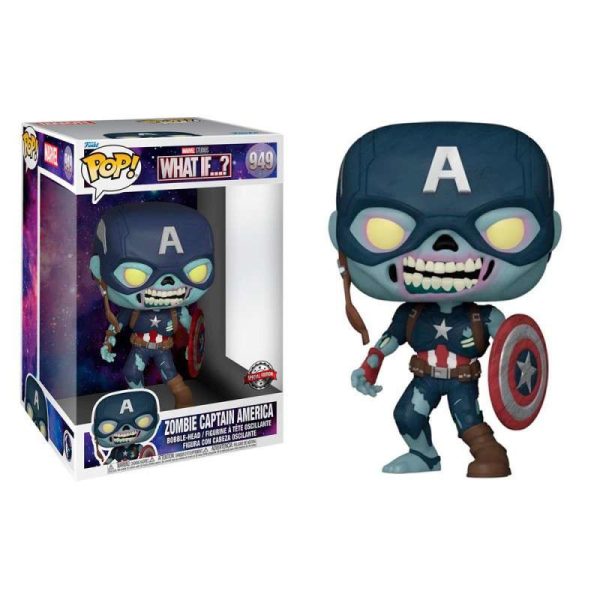 funko pop capitán américa zombie