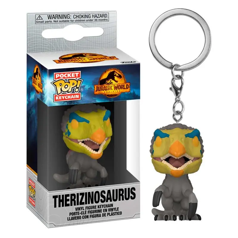 llavero funko de therizinosaurus