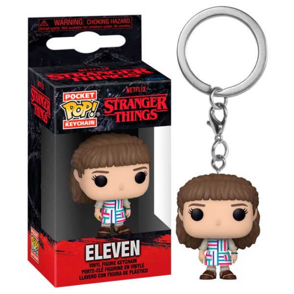 llavero de eleven de stranger things