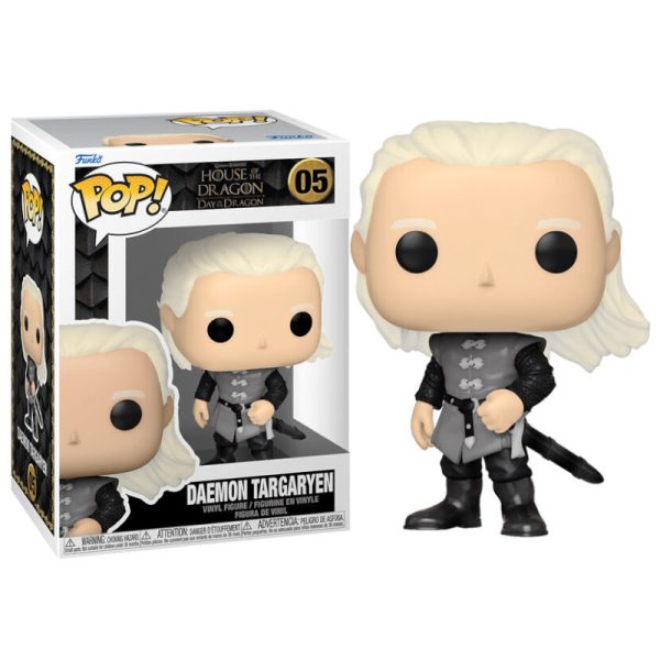 funko pop de Daemon Targaryen de la casa del dragón