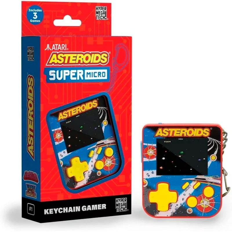Mini Consola Llavero SUPER MICRO Retro caja