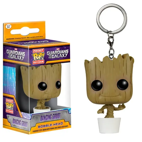 Llavero POCKET Groot Bailando
