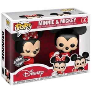 Pack 2 FUNKO POP Mickey & Minnie