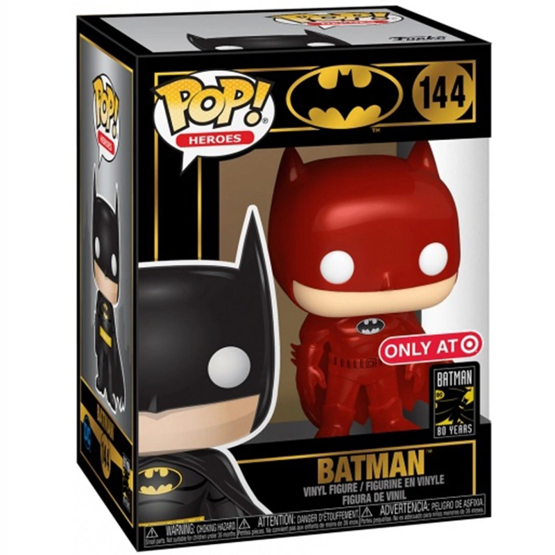 FUNKO POP Batman Rojo Metálico 144