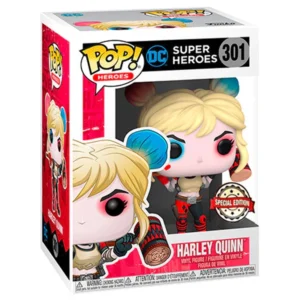 figura FUNKO POP Harley Quinn con Mazo 301