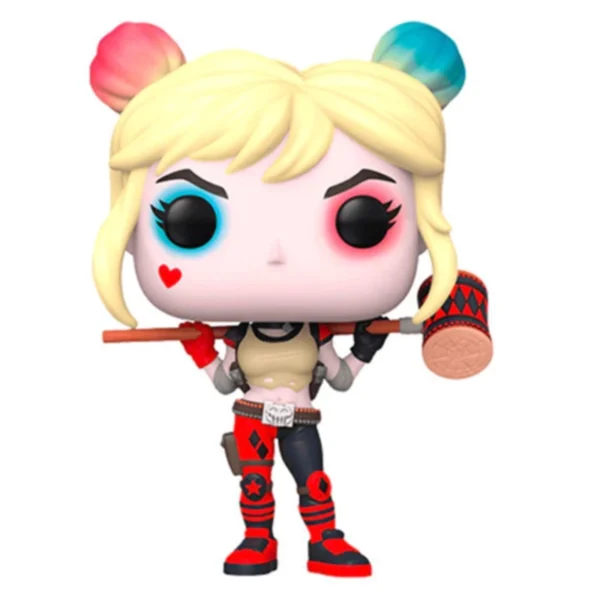 muñeco FUNKO POP Harley Quinn con Mazo 301