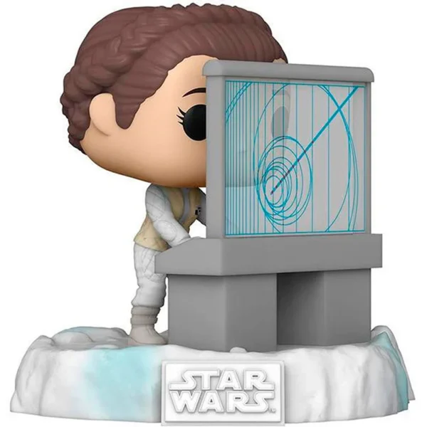 figura POP Princesa Leia en la Batalla de la Base en Echo 376