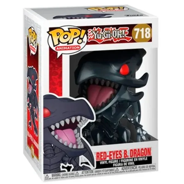 FUNKO POP Dragón Negro de Ojos Rojos 718