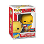 funko vendedor tienda de comics de los simpsons