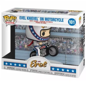 figura POP Evel Knievel en Motocicleta 101