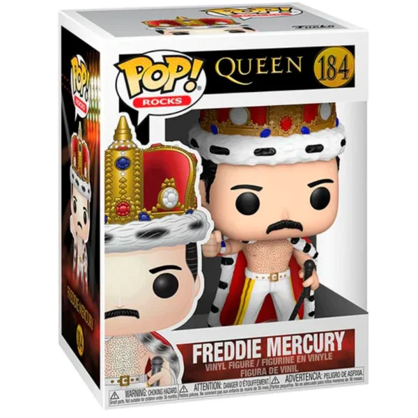 FUNKO POP Freddie Mercury de Rey 184