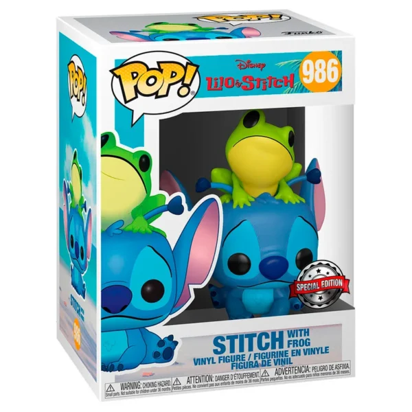 FUNKO POP Stitch con Rana 986