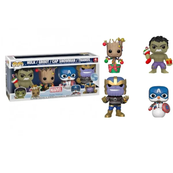 Pack 4 FUNKO Marvel