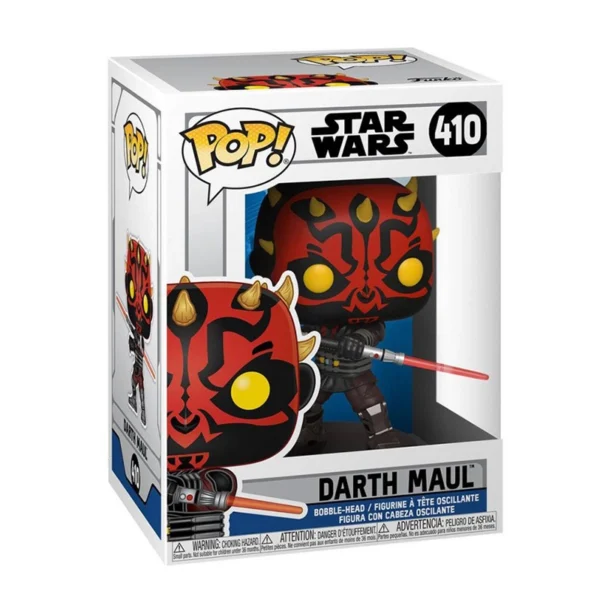 muñeco cabezon FUNKO POP Clone Wars Darth Maul 410