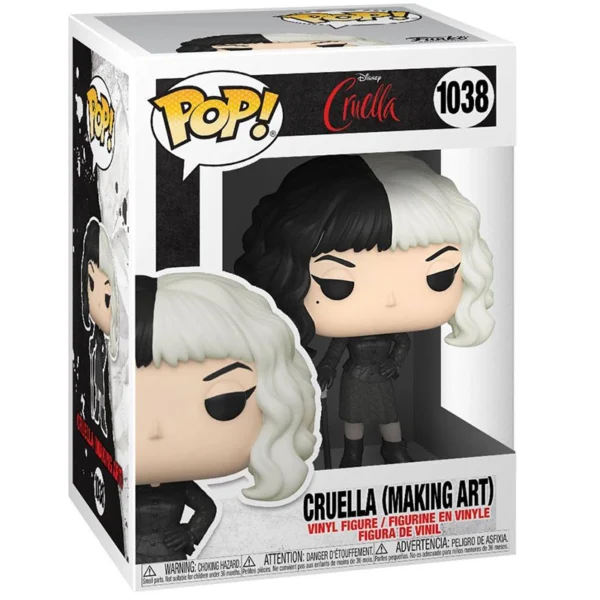 FUNKO POP Cruella Making Art 1038