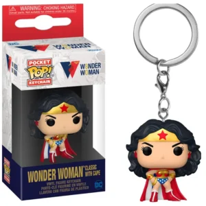 Llavero POCKET Wonder Woman con Capa