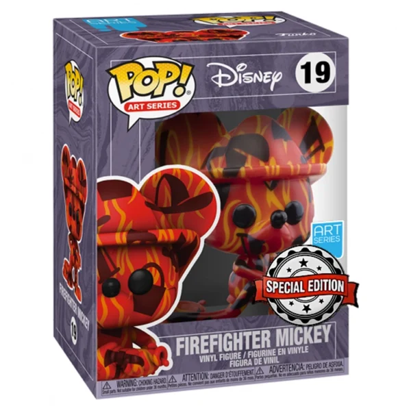 figura POP Mickey Mouse Bombero 19