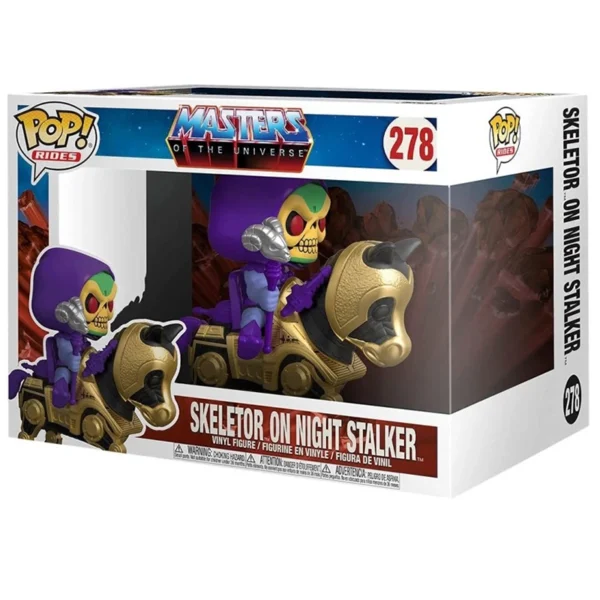 muñeco FUNKO POP Skeletor con Night Stalker 278