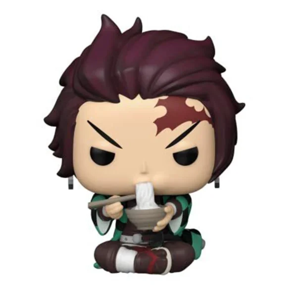 muñeco FUNKO POP Tanjiro Comiendo Noodles 1304