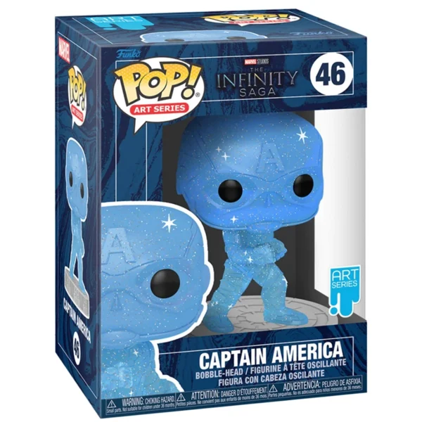 muñeco FUNKO POP Capitán América Gema del Espacio 46