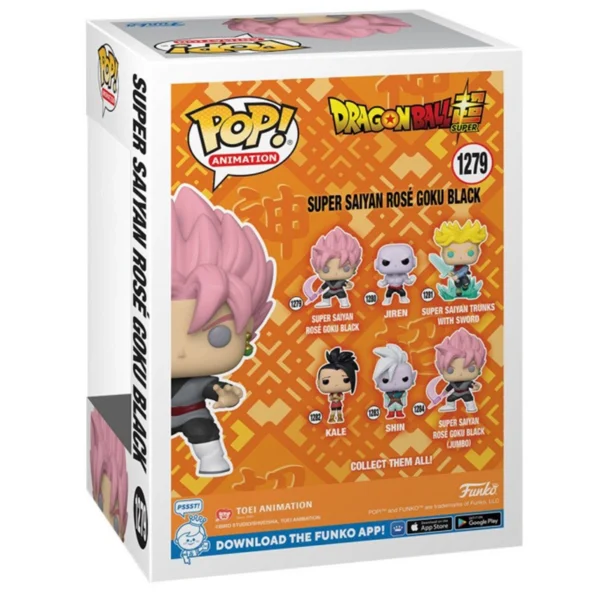 muñeco FUNKO POP Súper Saiyan Rosé Goku de Negro 1279