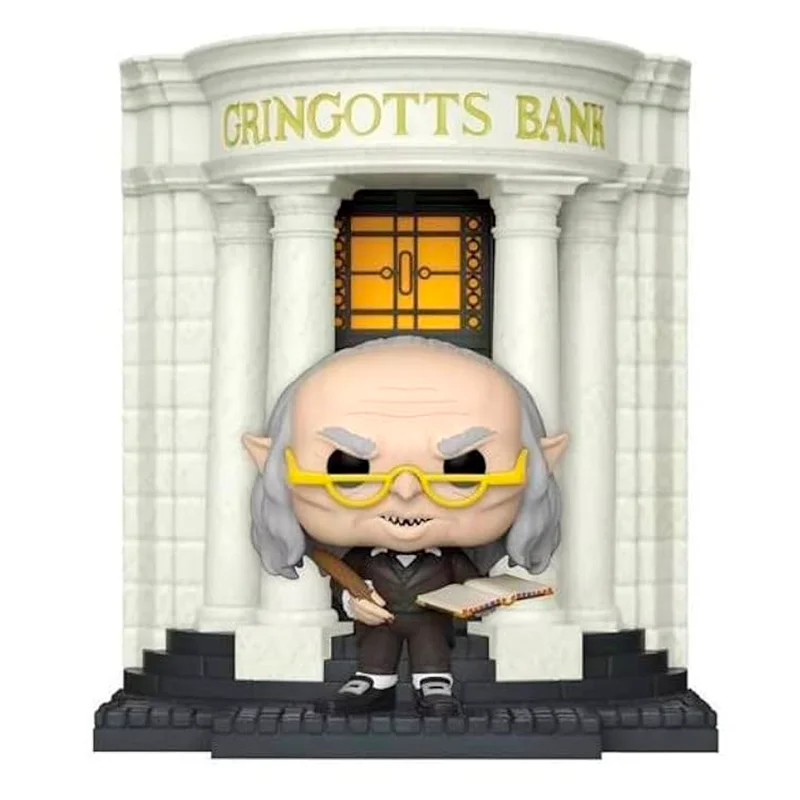 figura POP Diagon Alley Gringotts con Libro 138