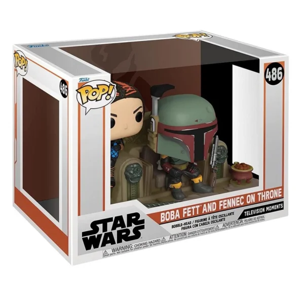 muñeco FUNKO POP Boba Fett y Fennec Shand 486