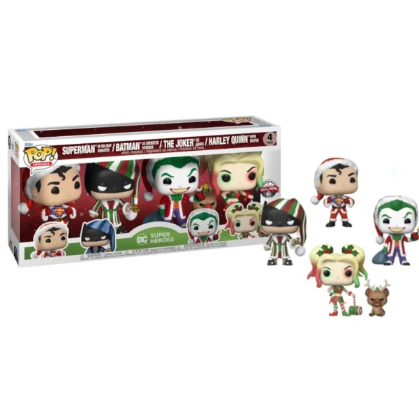 Pack 4 FUNKO DC Comics