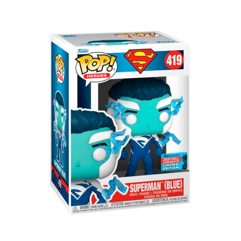 FUNKO POP Superman Azul 419 PimPamPun funko-pop-superman-azul-419-pimpampun