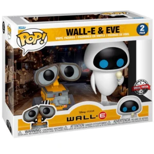 Pack 2 FUNKO POP Wall-E y Eve