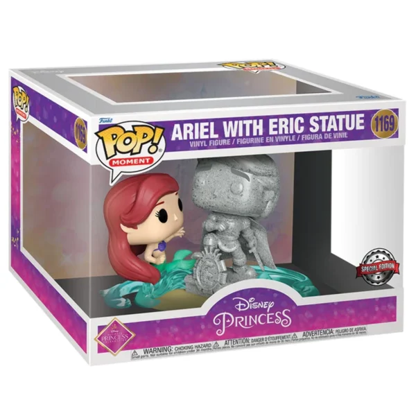 figura FUNKO POP Ariel y Estatua Eric 1169