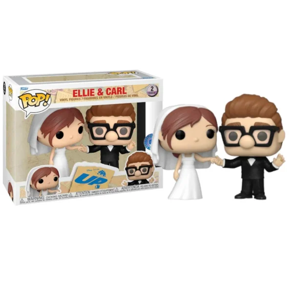 Pack 2 FUNKO Ellie y Carl