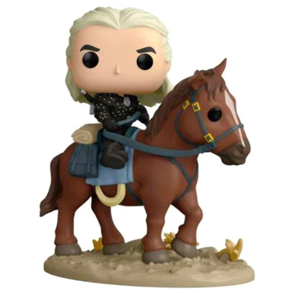 figura POP Geralt y Roach 108