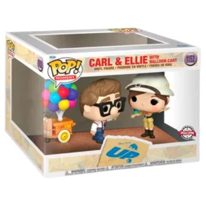 muñeco momet POP Carl y Ellie con Carrito de Globos 1152