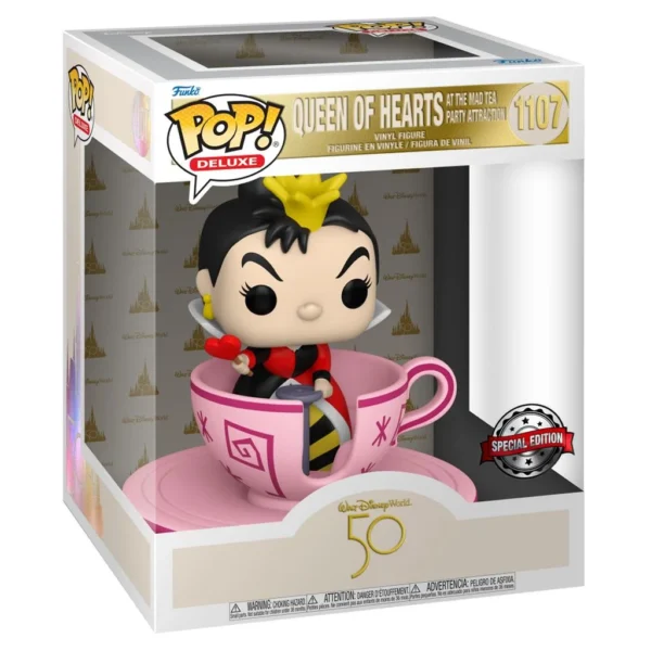 figura POP Reina de Corazones en Taza de Té 1107