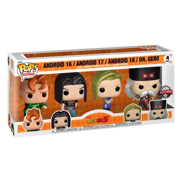 Pack 4 FUNKO POP Dragon Ball Z