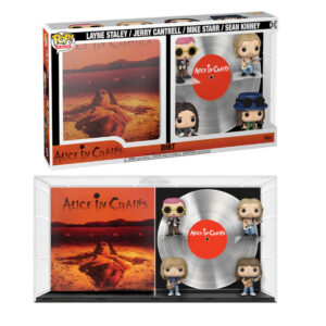 Funko POP! Album DIRT - Alice in Chains - pack de 4 figuras con disco