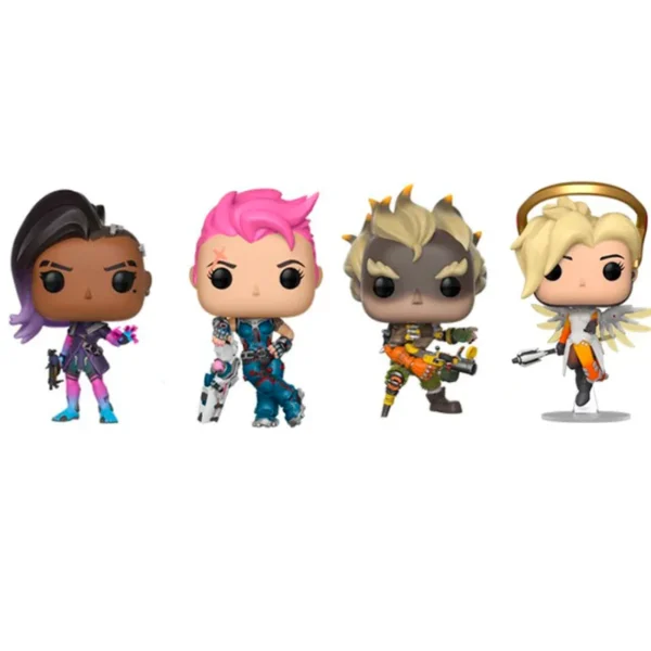 Pack 4 muñeco POP Overwatch