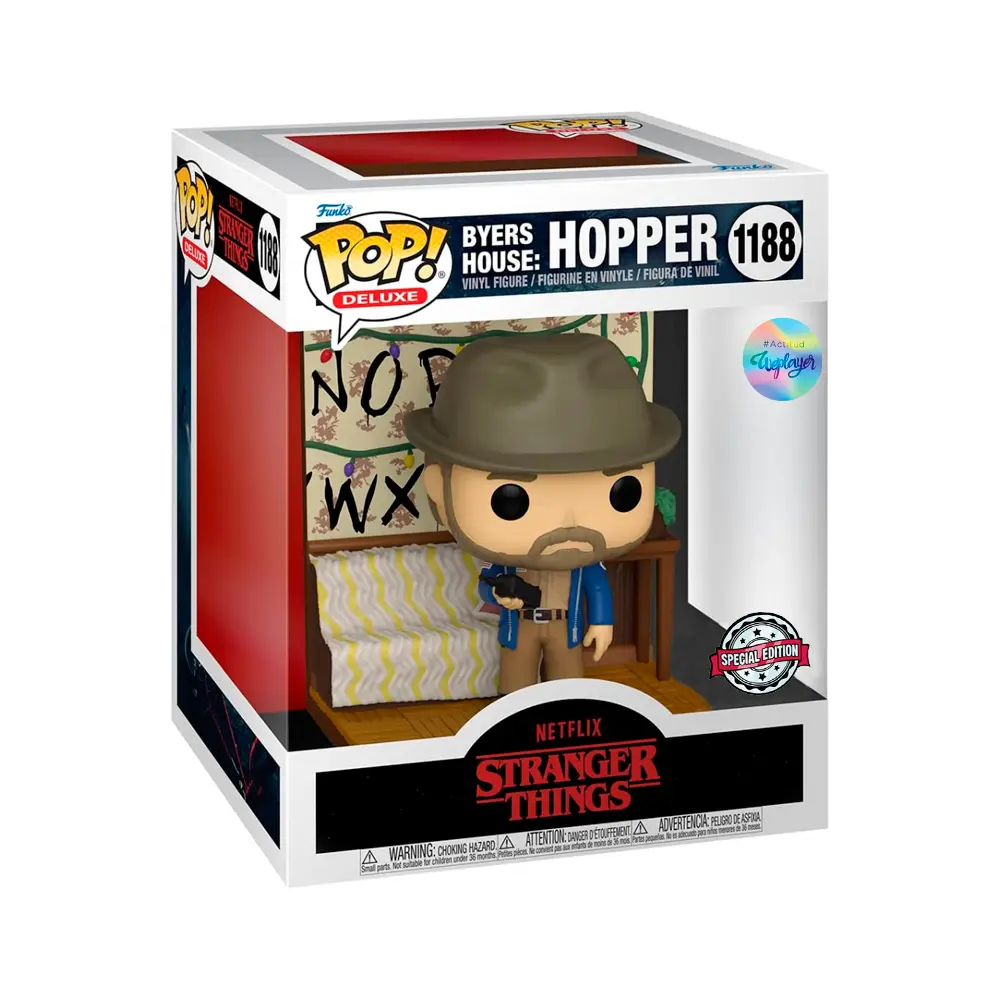 FUNKO Hopper en la Casa Byers 1188